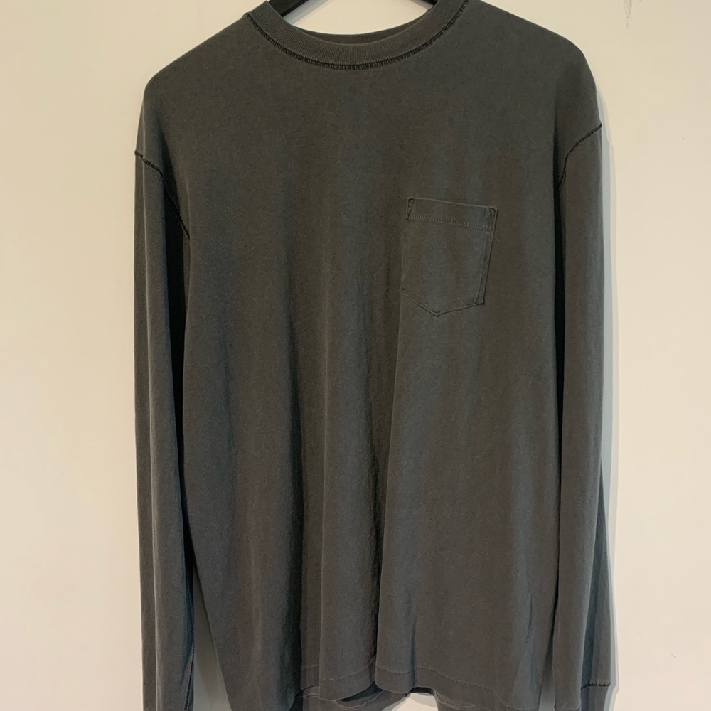 John Elliott Loose Stitch L/S - Washed Black